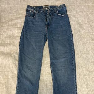 Curve Love Ultra High Rise Ankle Straight Jeans